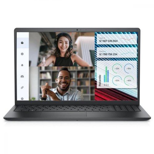 Ноутбук Dell Vostro 3520 (N5305PVNB3520UA_UBU); 15.6 FullHD (1920x1080) WVA LED глянцевий антибліковий 120 Гц / Intel Core i7-1255U (1.7 - 4.7 ГГц) /