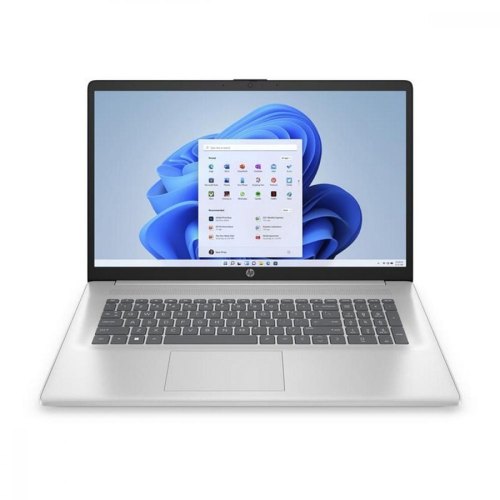 Ноутбук HP 17-cn2019ua (91L42EA); 17.3 FullHD (1920x1080) IPS LED матовий / Intel Core i3-1215U (1.2 - 4.4 ГГц) / RAM 8 ГБ / SSD 512 ГБ / Intel UHD G