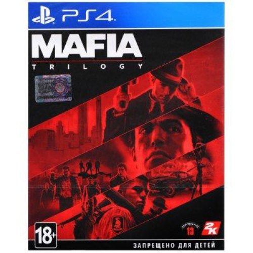 Гра консольна PS4 Mafia Trilogy, BD диск