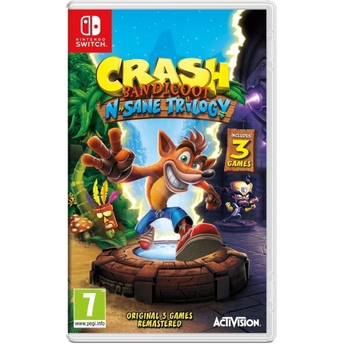 Гра консольна Switch CRASH BANDICOOT N. SANE TRILOGY, картридж