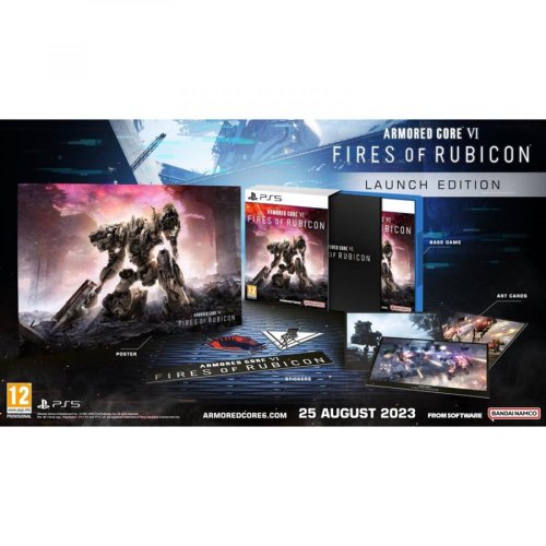 Гра консольна PS5 Armored Core VI: Fires of Rubicon - Launch Edition, BD диск