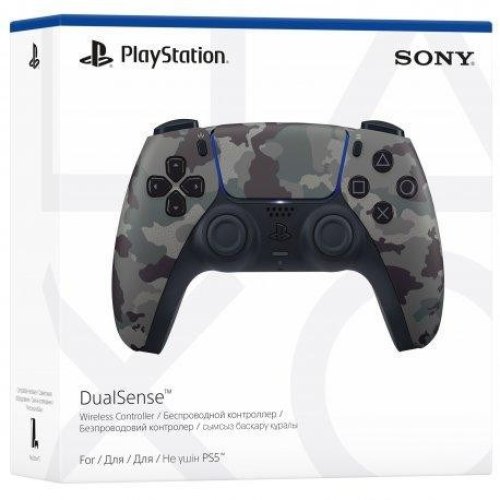 Геймпад PlayStation 5 Dualsense BT, Grey Cammo