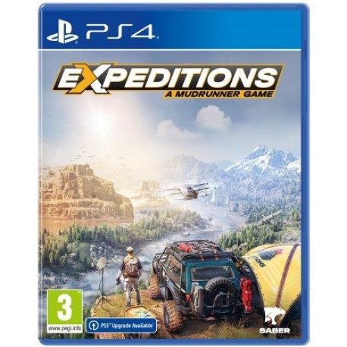 Гра консольна PS4 Expeditions: A MudRunner Game, BD диск