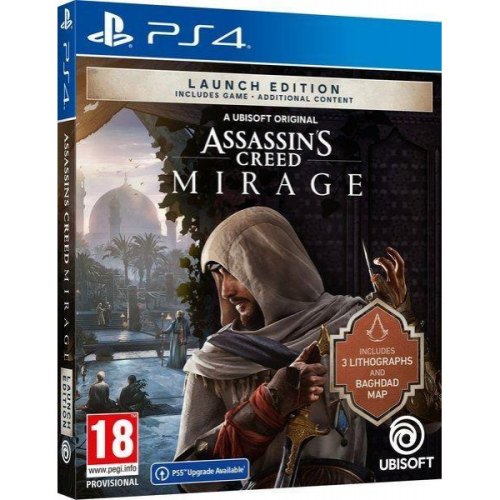 Гра консольна PS4 Assassin's Creed Mirage Launch Edition, BD диск