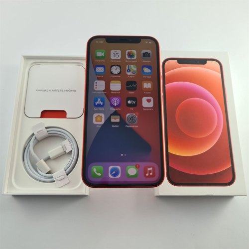Смартфон Apple iPhone 12 64 GB (PRODUCT)RED USED **