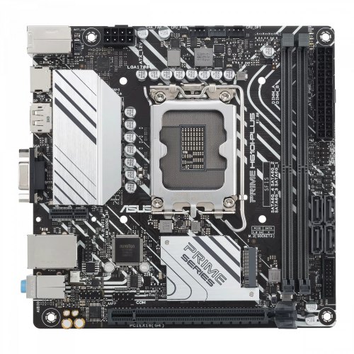 Материнська плата Asus (PRIME H610I-PLUS-CSM) s1700/2DDR5/VGA/HDMI/DP/1PCIe/4SATA/1M.2