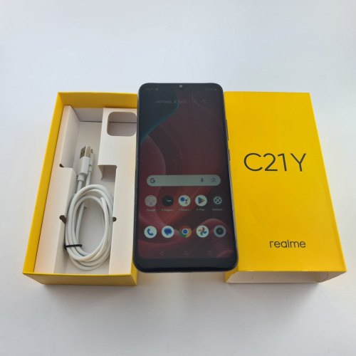 Смартфон RealmeC21Y 64 GB Cross Black USED **