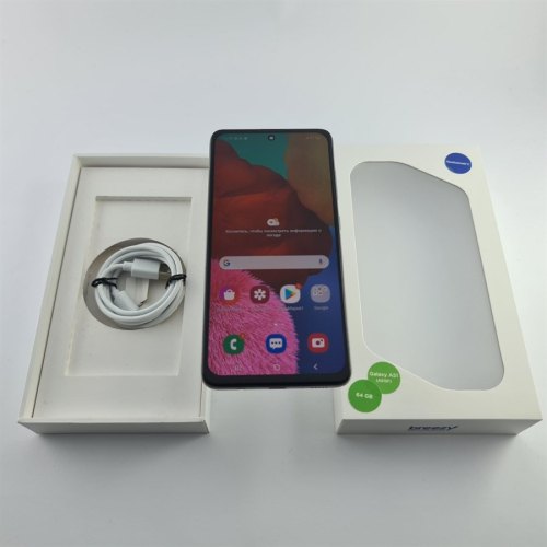 Смартфон Samsung Galaxy A51 64 GB White USED **