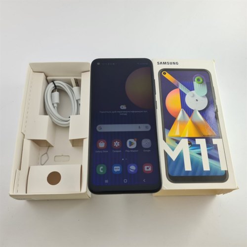 Смартфон Samsung Galaxy M11 32 GB Black USED **