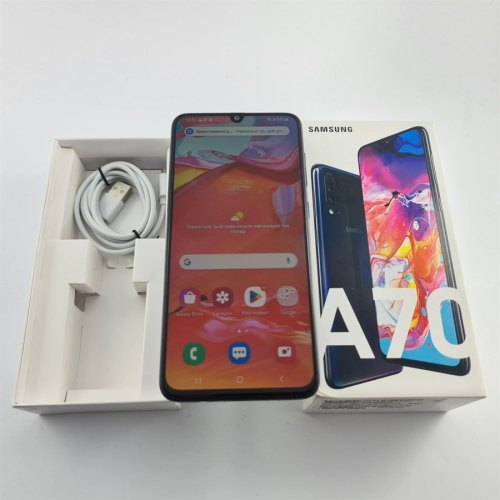 Смартфон Samsung Galaxy A70 128 GB Blue USED **