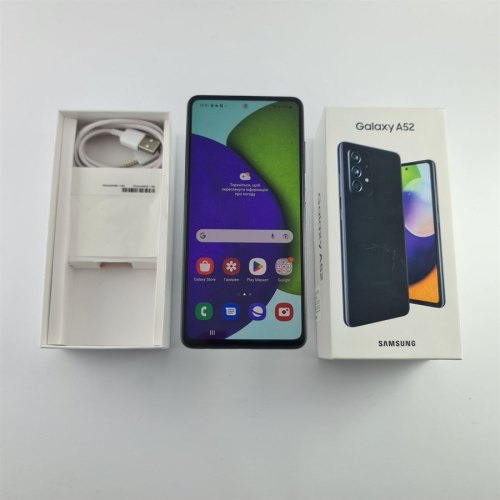 Смартфон Samsung Galaxy A52 128 GB Black USED **