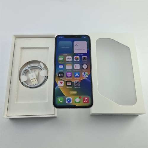 Смартфон Apple iPhone X 64 GB Silver USED **