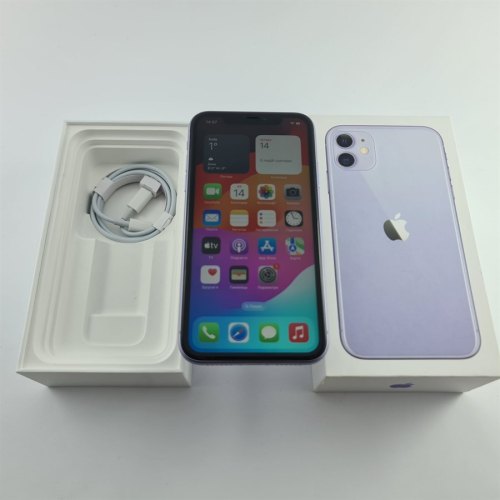 Смартфон Apple iPhone 11 128 GB Purple USED **