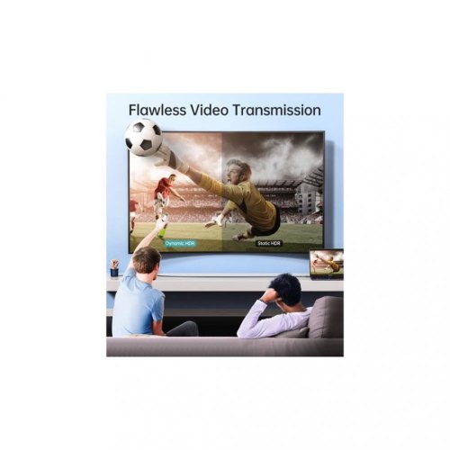 Кабель USB 3.1 Type-C M - DisplayPort M V1.4, Thunderbolt 3, 1.8m 4K@60Hz PVC, чорний Choetech