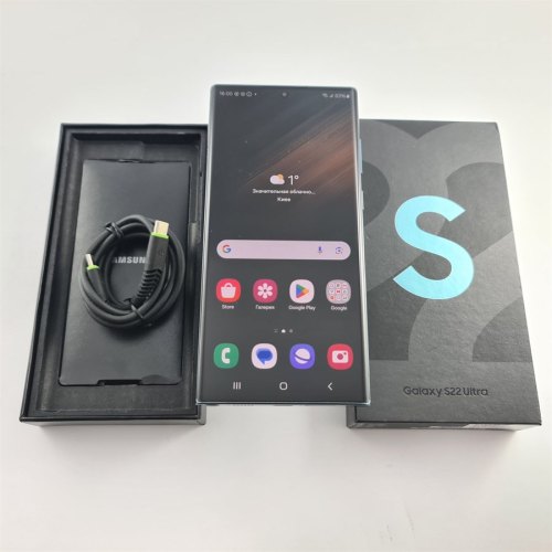 Смартфон Samsung Galaxy S22 Ultra 256 GB Green USED **
