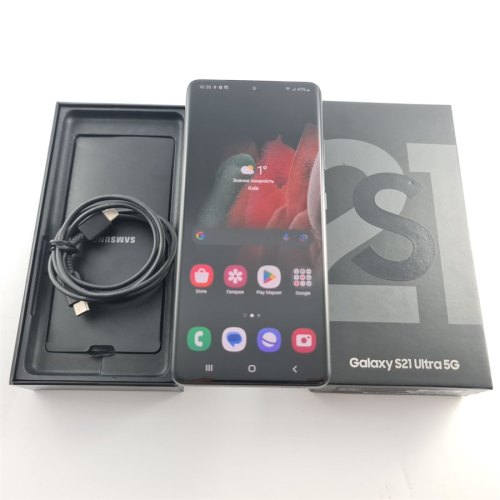 Смартфон Samsung Galaxy S21 Ultra 256 GB Phantom Black USED **