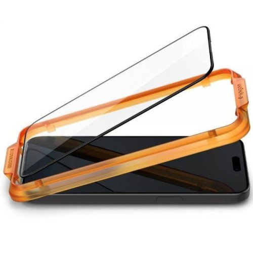 Захисне скло Spigen для iPhone 15 Pro, tR AlignMaster FC (2 Pack), Clear