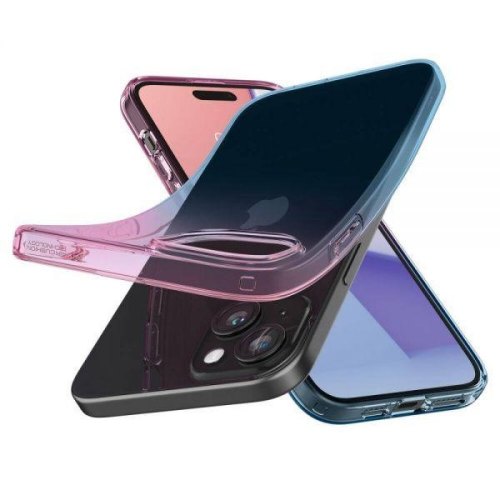 Чохол Spigen для iPhone 15, Liquid Crystal, Gradation Pink