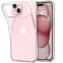 Чохол Spigen для iPhone 15, Liquid Crystal Glitter, Crystal Quartz