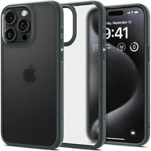 Чохол Spigen для iPhone 15 Pro, Ultra Hybrid, Frost Green