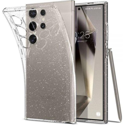 Чохол Spigen для Samsung Galaxy S24 Ultra, Liquid Crystal Glitter, Crystal Quartz
