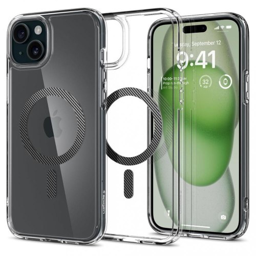 Чохол Spigen для iPhone 15 Plus, Ultra Hybrid MagFit, Graphite
