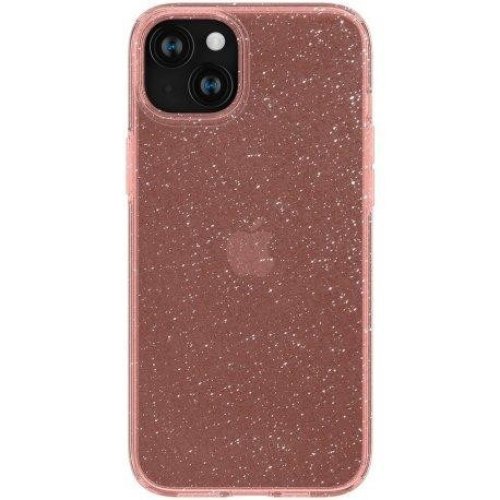 Чохол Spigen для iPhone 15 Plus, Liquid Crystal Glitter, Rose Quartz