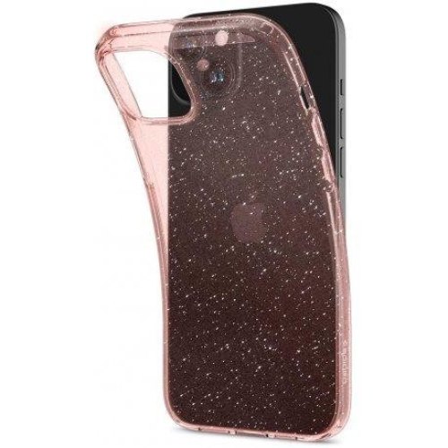 Чохол Spigen для iPhone 15 Plus, Liquid Crystal Glitter, Rose Quartz
