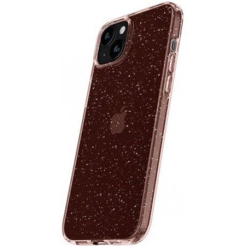 Чохол Spigen для iPhone 15 Plus, Liquid Crystal Glitter, Rose Quartz