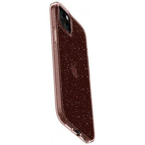 Чохол Spigen для iPhone 15 Plus, Liquid Crystal Glitter, Rose Quartz