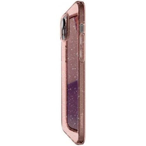 Чохол Spigen для iPhone 15 Plus, Liquid Crystal Glitter, Rose Quartz