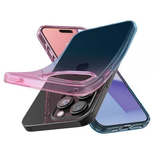 Чохол Spigen для iPhone 15 Pro, Liquid Crystal, Gradation Pink