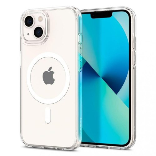 Чохол Spigen для iPhone 13, Ultra Hybrid Mag Safe, White
