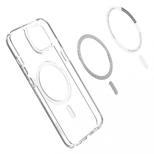 Чохол Spigen для iPhone 13, Ultra Hybrid Mag Safe, White