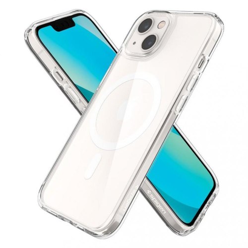 Чохол Spigen для iPhone 13, Ultra Hybrid Mag Safe, White