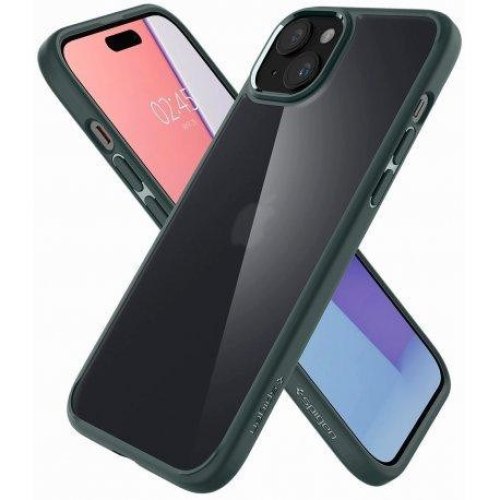 Чохол Spigen для iPhone 15, Ultra Hybrid, Frost Green