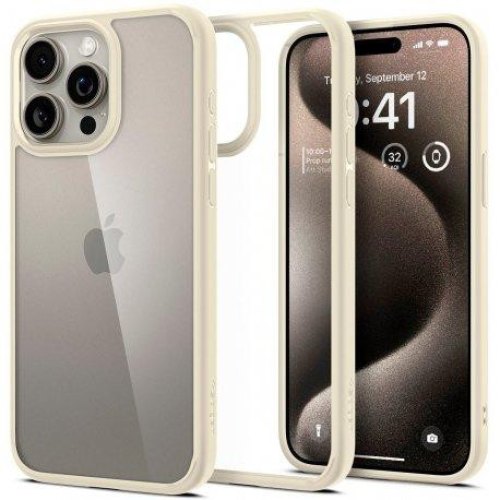 Чохол Spigen для iPhone 15 Pro Max, Ultra Hybrid, Mute Beige