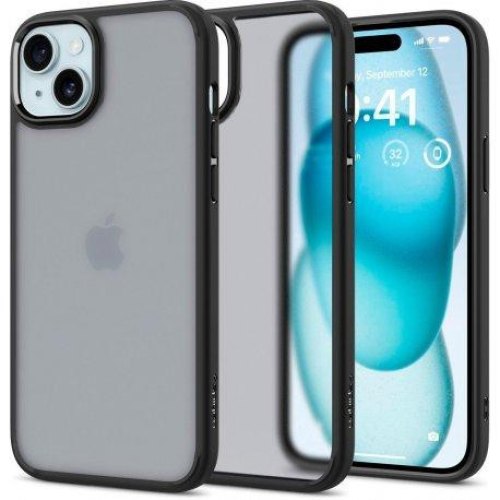Чохол Spigen для iPhone 15 Plus, Ultra Hybrid, Frost Black