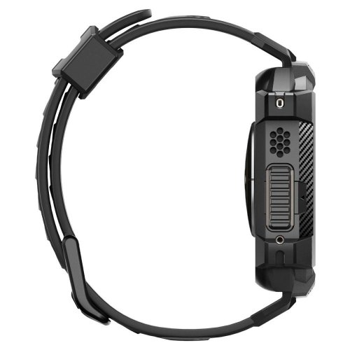 Чохол та ремінець 2в1 Spigen для Apple Watch Ultra 49mm, Rugged Armor Pro, Black