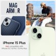 Чохол Spigen для iPhone 15 Plus, Mag Armor MagFit, Navy Blue