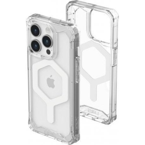 Чохол UAG для iPhone 15 Pro, Plyo Magsafe, Ice/White
