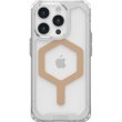 Чохол UAG для iPhone 15 Pro, Plyo Magsafe, Ice/Gold