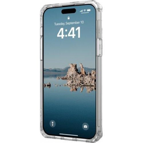 Чохол UAG для iPhone 15 Plus, Plyo Magsafe, Ice/Silver