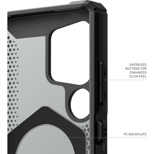 Чохол UAG для Samsung Galaxy S24 Ultra, Plasma XTE, Black/Orange