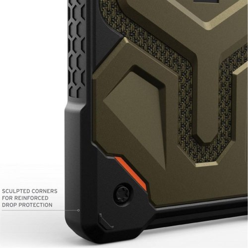 Чохол UAG для Samsung Galaxy S24 Ultra, Monarch Pro, Kevlar Element Green