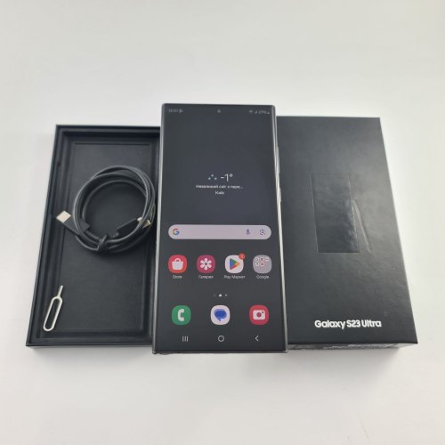 Смартфон Samsung Galaxy S23 Ultra 256 GB Black USED **