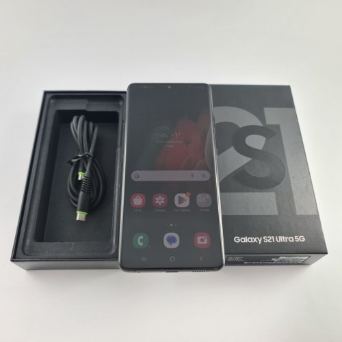 Смартфон Samsung Galaxy S21 Ultra 256 GB Phantom Black USED **