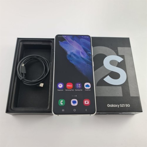 Смартфон Samsung Galaxy S21 256 GB Phantom White USED **