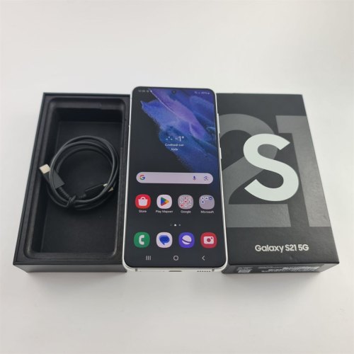 Смартфон Samsung Galaxy S21 128 GB Phantom White USED **