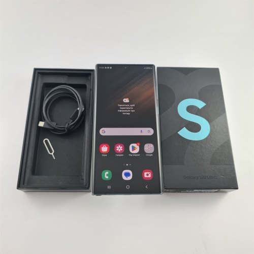 Смартфон Samsung Galaxy S22 Ultra 256 GB Green USED **